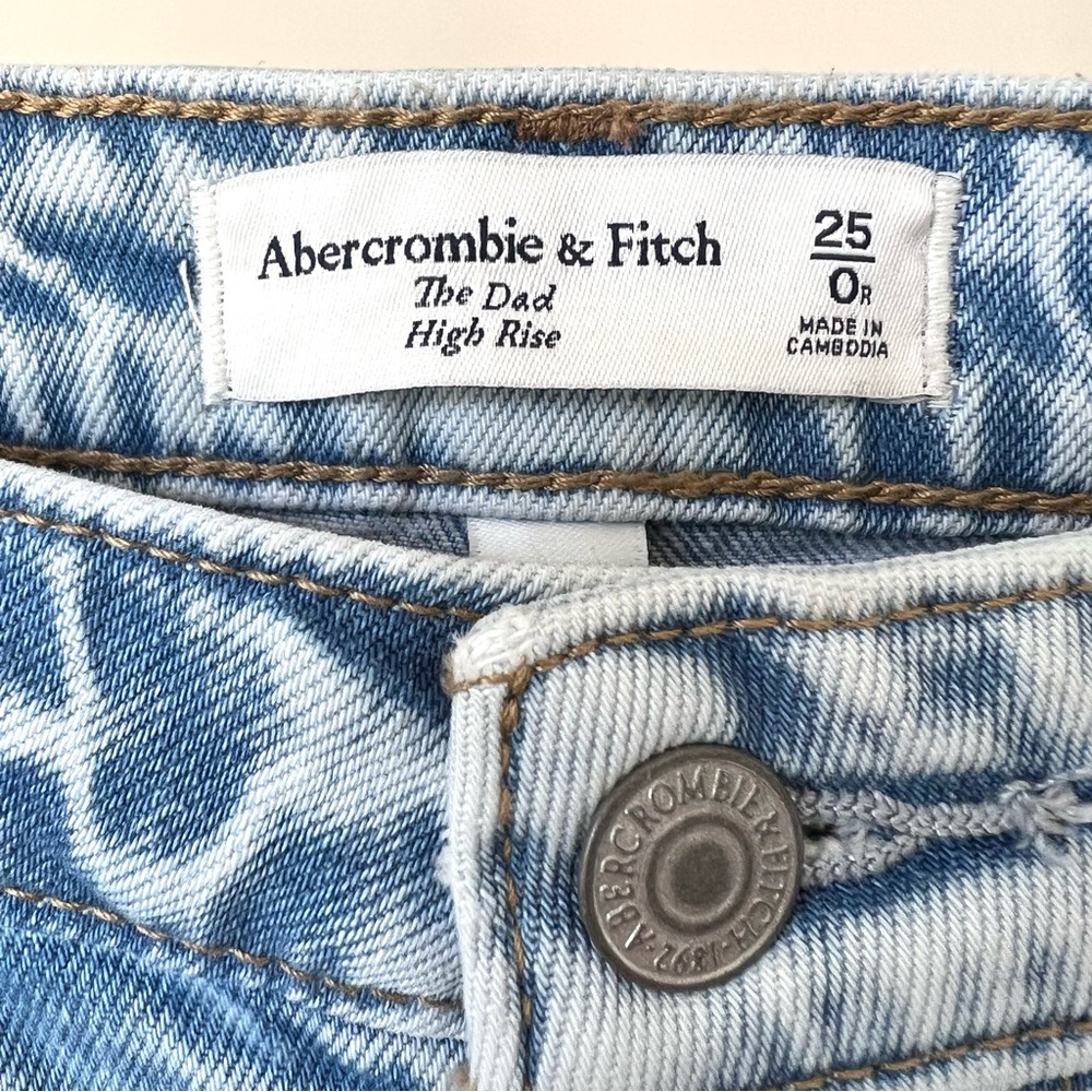 A&F High Rise Dad Jean - Picture 14 of 16